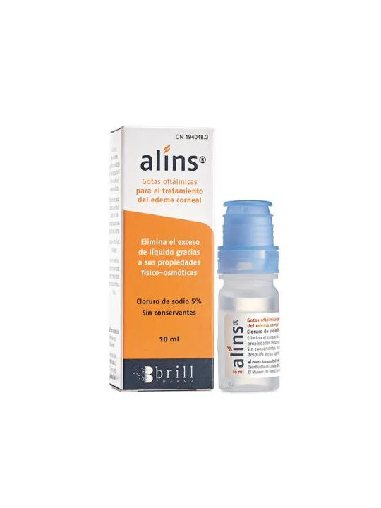 Brill Pharma Alins Gouttes Ophtalmiques 10ml