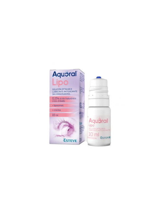 Esteve Aquoral Lipo Solution Ophtalmique 10ml