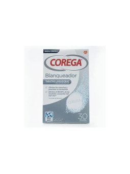 Corega Blancheur 30 Tablettes Effervescentes