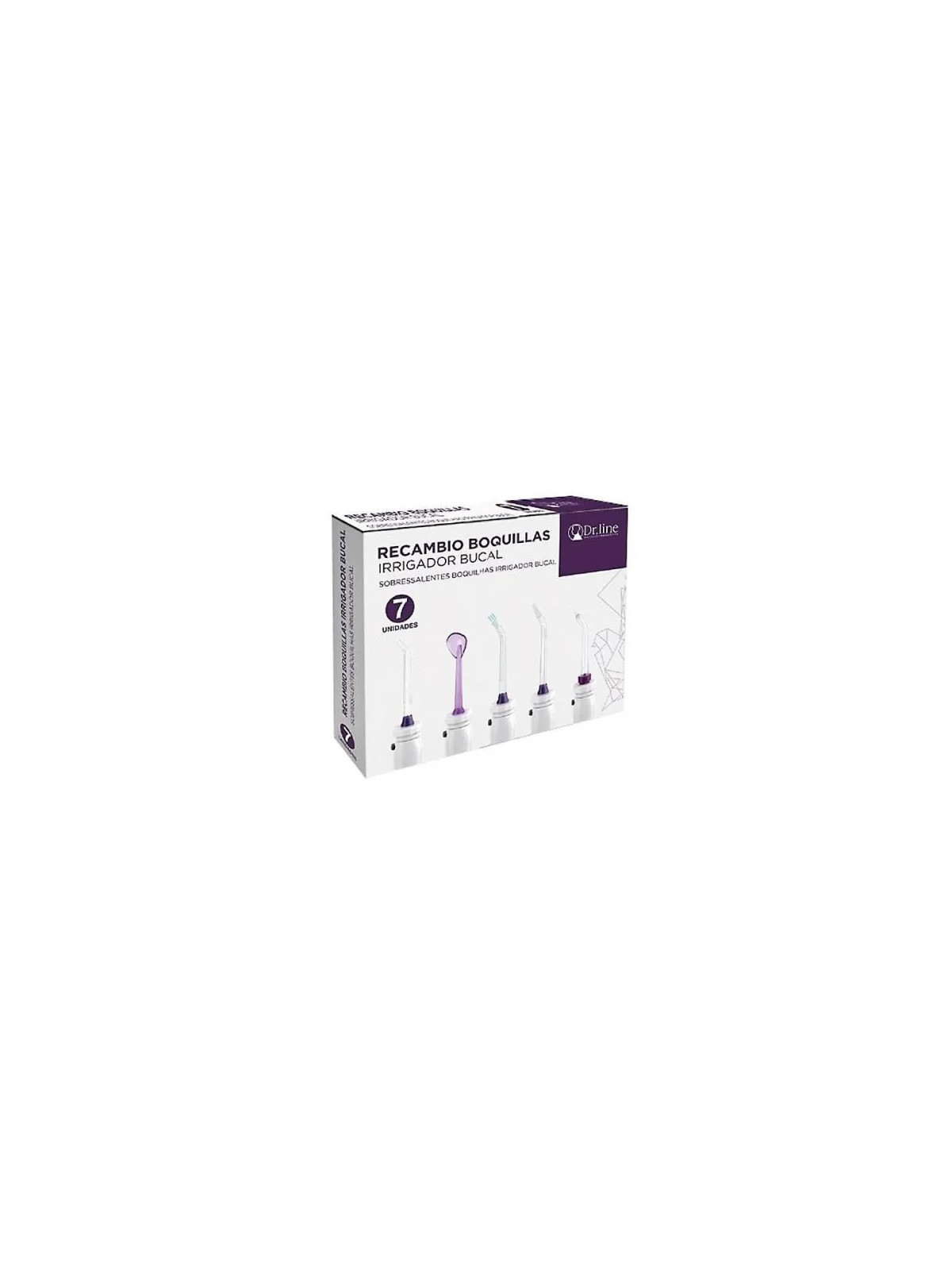 Dr. Line Embouts de Rechange pour Irrigateur Buccal 7 Unités