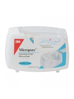 Hartmann Sparadrap Micropore Blanc 7,5m x 2,5cm