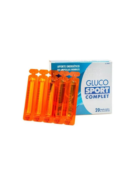 Faes Farma Gluco Sport Complet 20 Ampoules Buvables