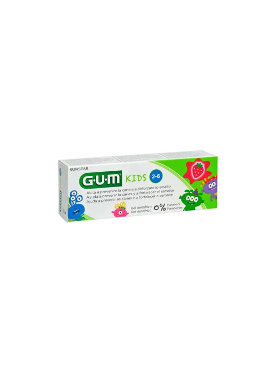 GUM Kids Dentifrice 2-6 ans 50ml