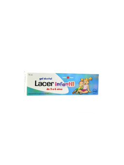 Lacer Junior Gel Dentaire Enfant Fraise 75ml