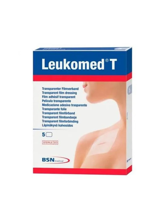 BSN Medical Leukomed T Pansement Transparent 15x25cm 5 Unités