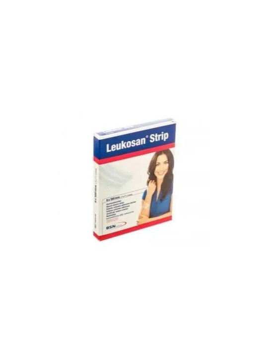 Leukosan Strip Bandelettes de Suture 6x100mm 2 Unités