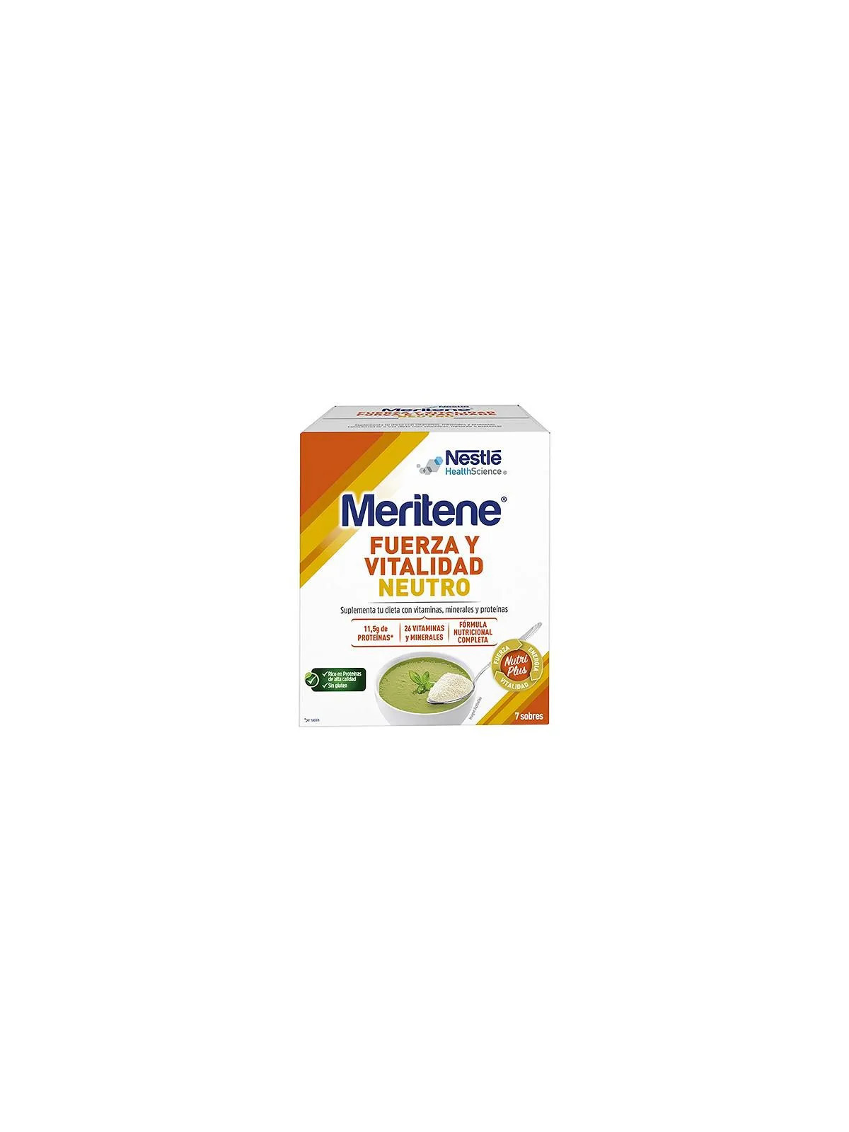 Meritene Neutro Au Plat Pack 2x7 Sachets de 50g