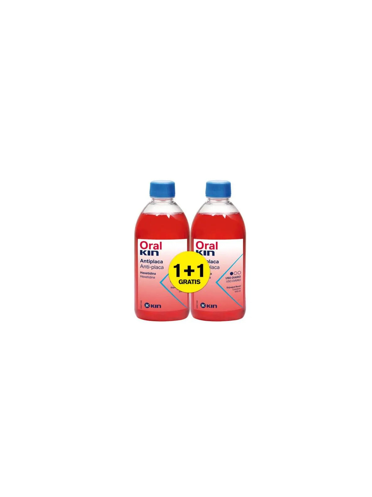 Oralkin Bain de Bouche 500ml + 500ml Gratuit