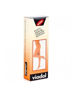 Viadol Collant de Contention Compression Normale Taille Reine Couleur Beige Prim