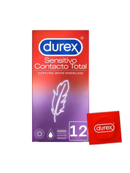 Durex Sensitivo Contacto Total 12 Préservatifs