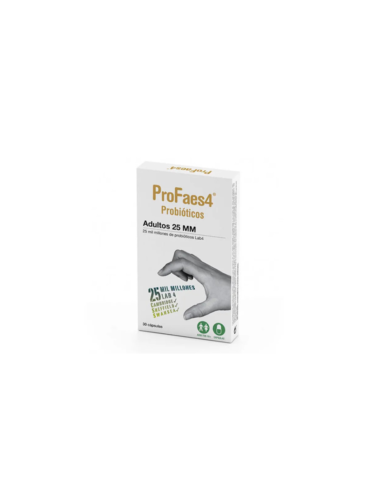 Profaes4 Adult Probiotique 25mm 30 Capsules