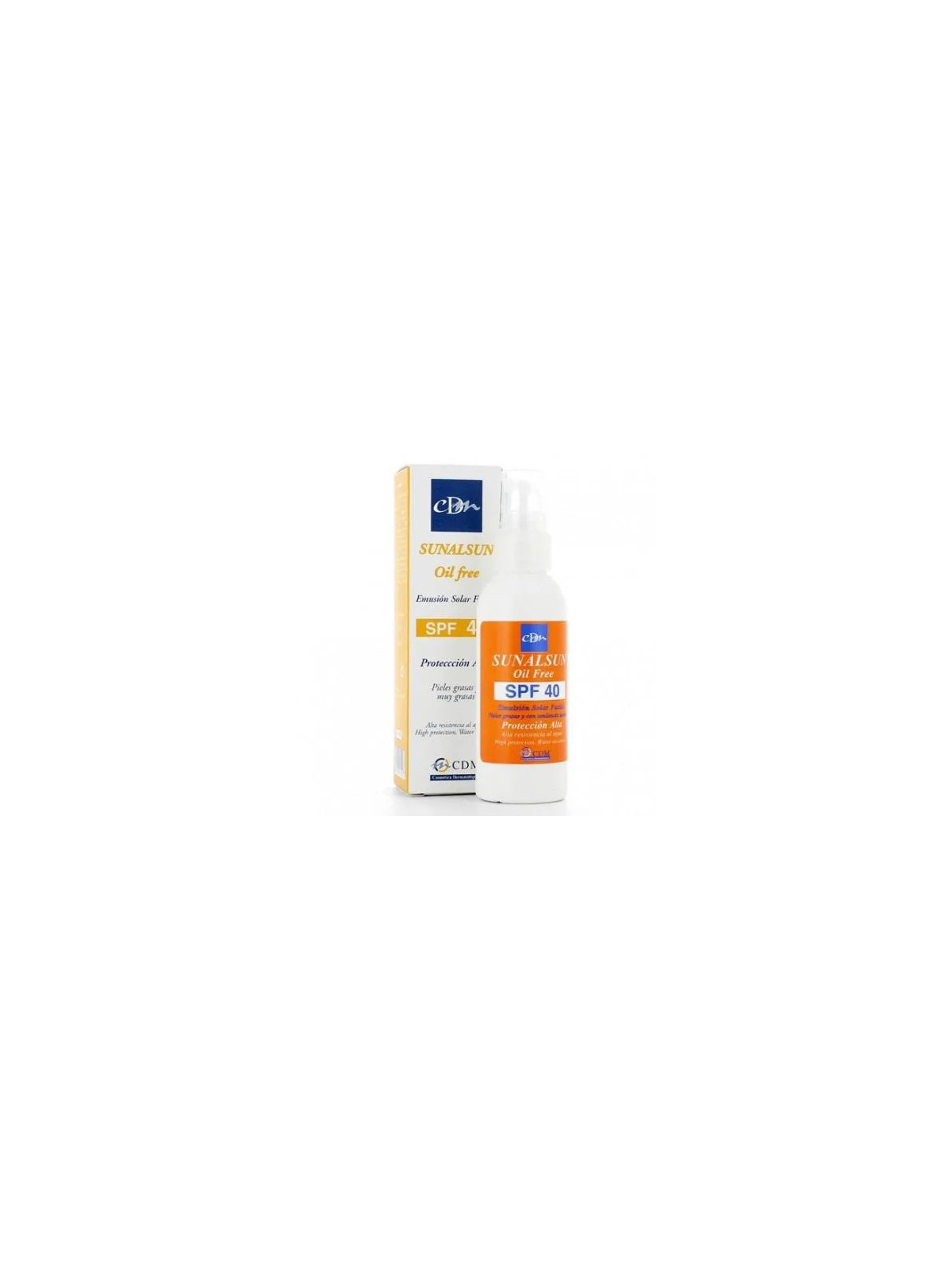 CDM Sunalsun Oil Free Protection Haute SPF40 75ml