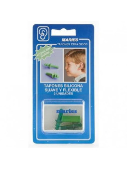 Maries Bouchons d'Oreilles en Silicone Enfants 2 Pièces