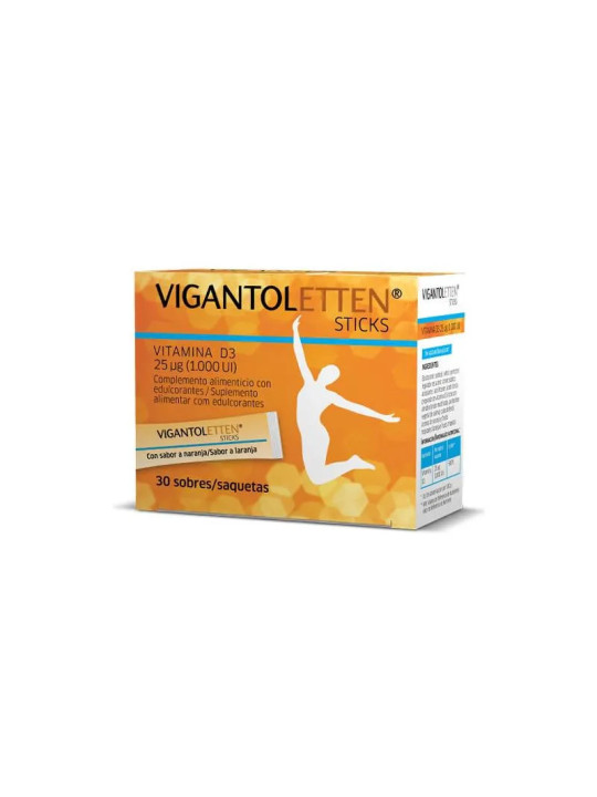 Merck Vigantoletten Vitamine D3 Sticks 30 Unités