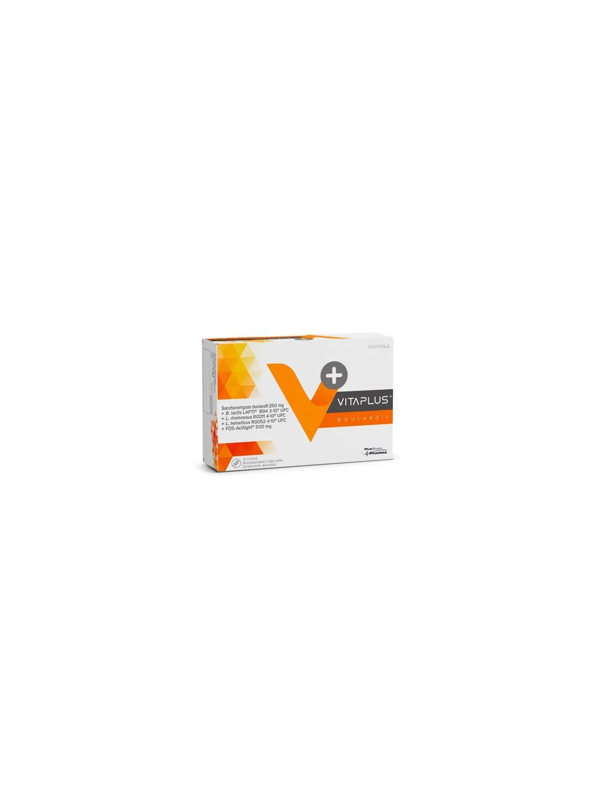 Vitaplus Boulardii Saveur Lait 10 Sticks