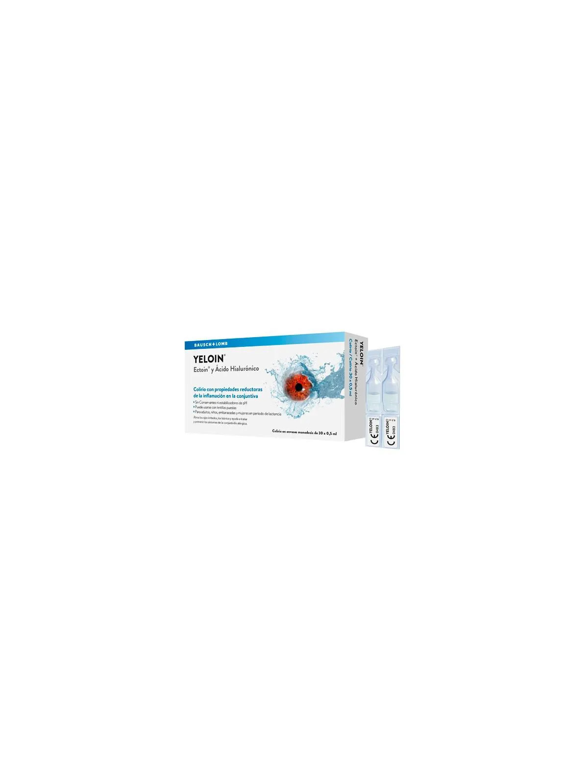 Yeloin Collyre Anti-Inflammatoire Monodoses 30x 0,5ml