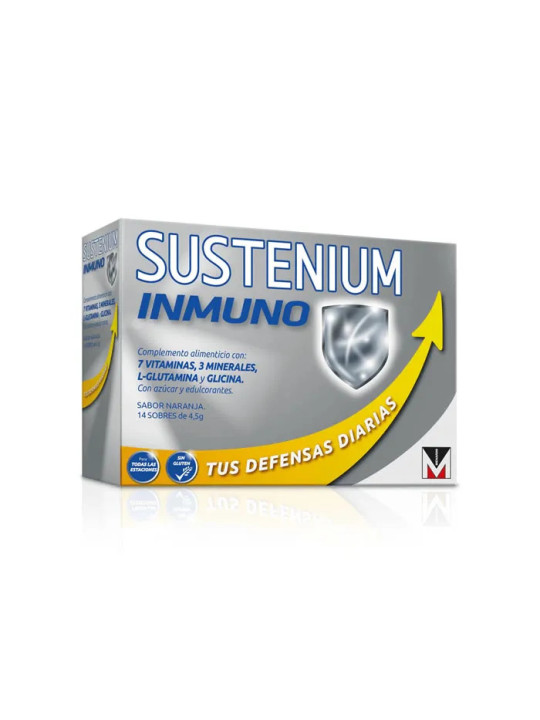 Sustenium Immuno Food Supplement Saveur Orange 14 Sachets