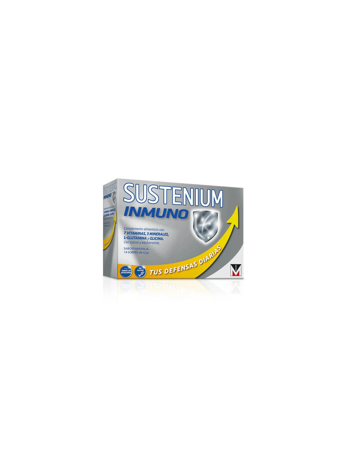 Sustenium Immuno Food Supplement Saveur Orange 14 Sachets