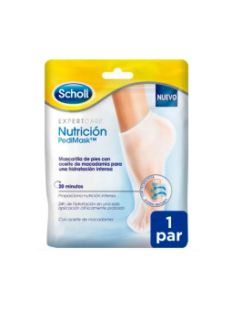 Scholl Masque Nourrissant pour les Pieds 1 Paire