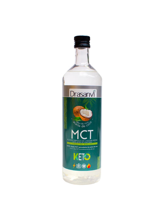 Drasanvi Huile MCT Coco 1000ml Keto