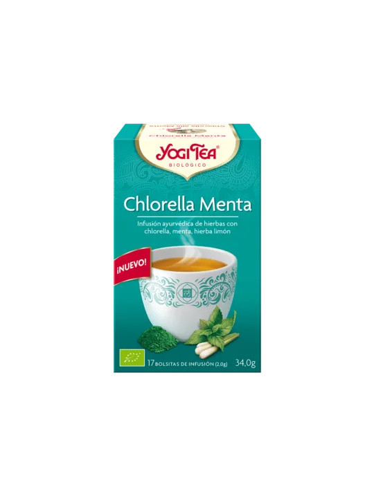 Yogi Tea Chlorella Menthe 17 Sachets