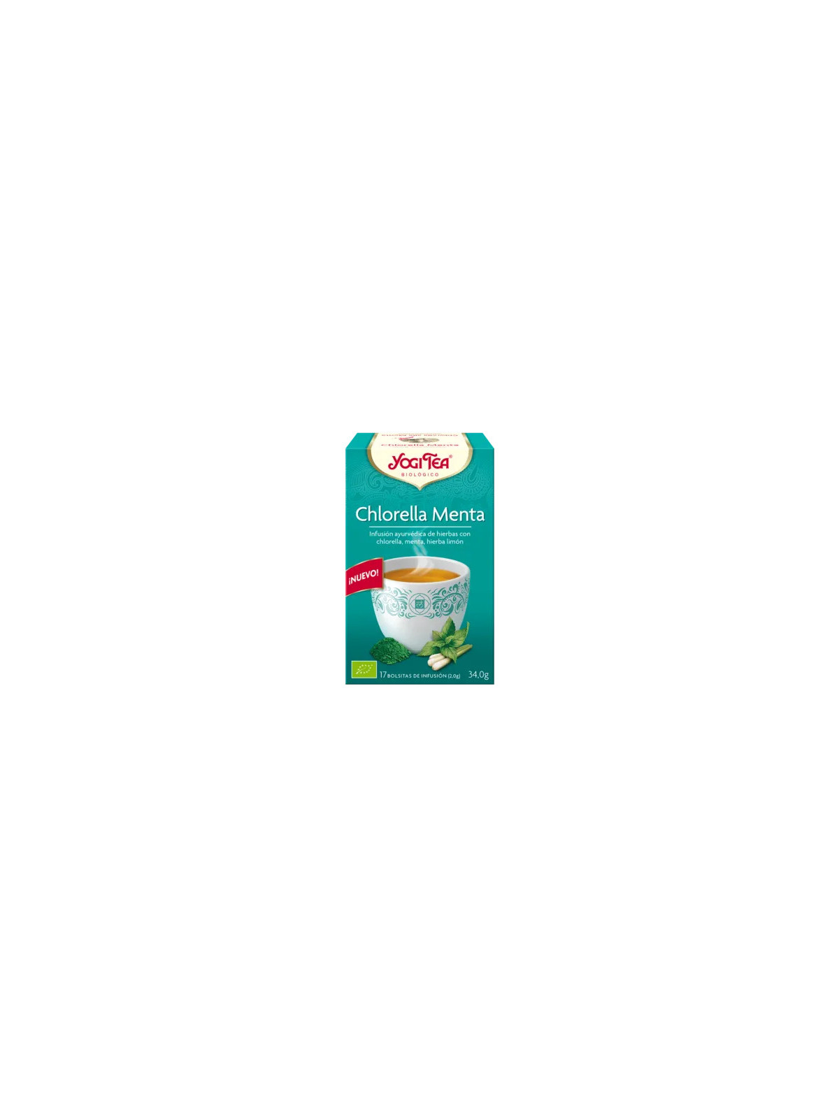Yogi Tea Chlorella Menthe 17 Sachets