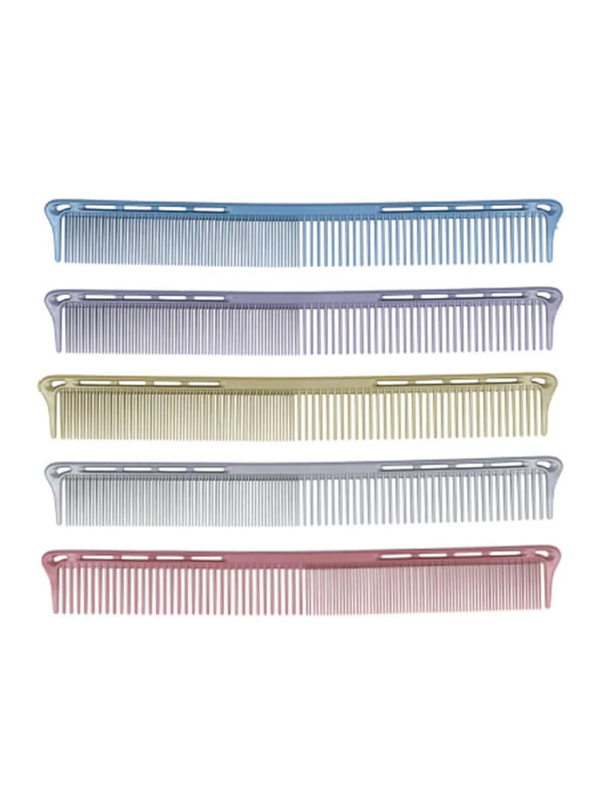 Eurostil Grand Peigne Coloré Métallisé 20cm 1 unité