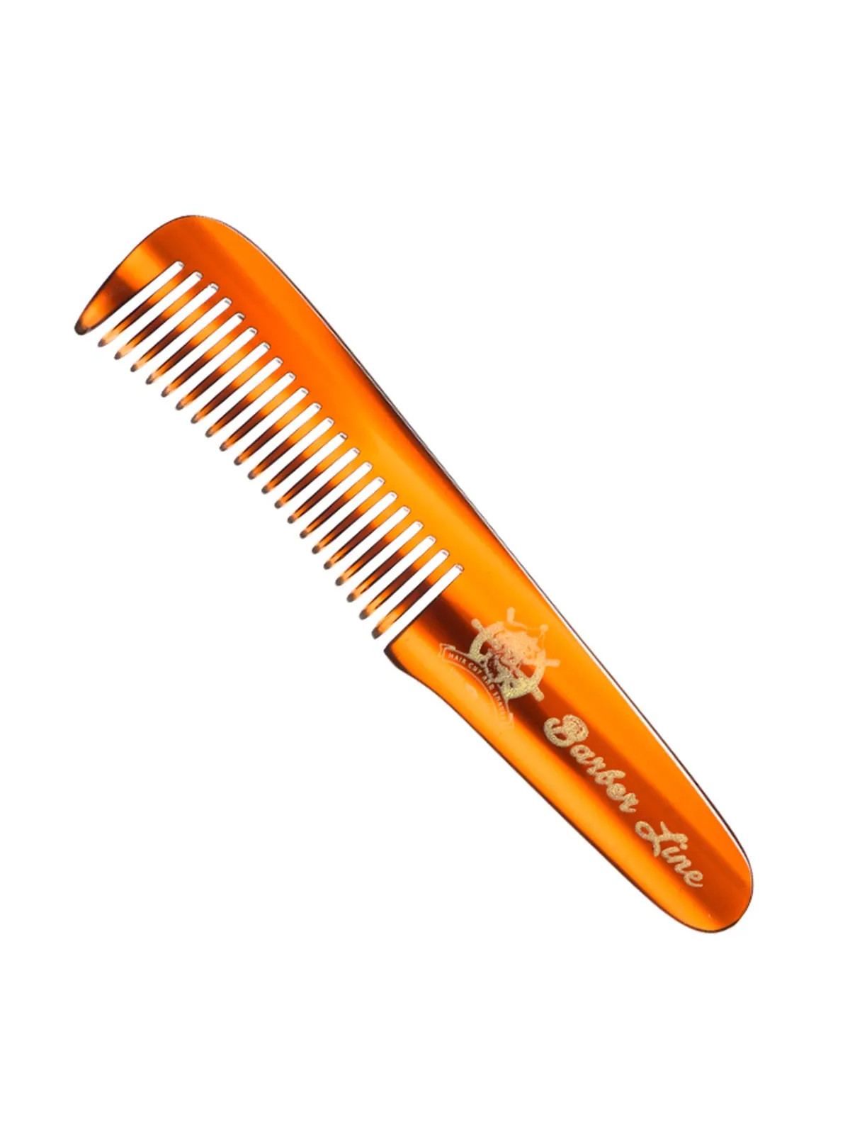 Eurostil Peigne à Manche Long Écaille 11cm Barbe & Moustache 1 unité