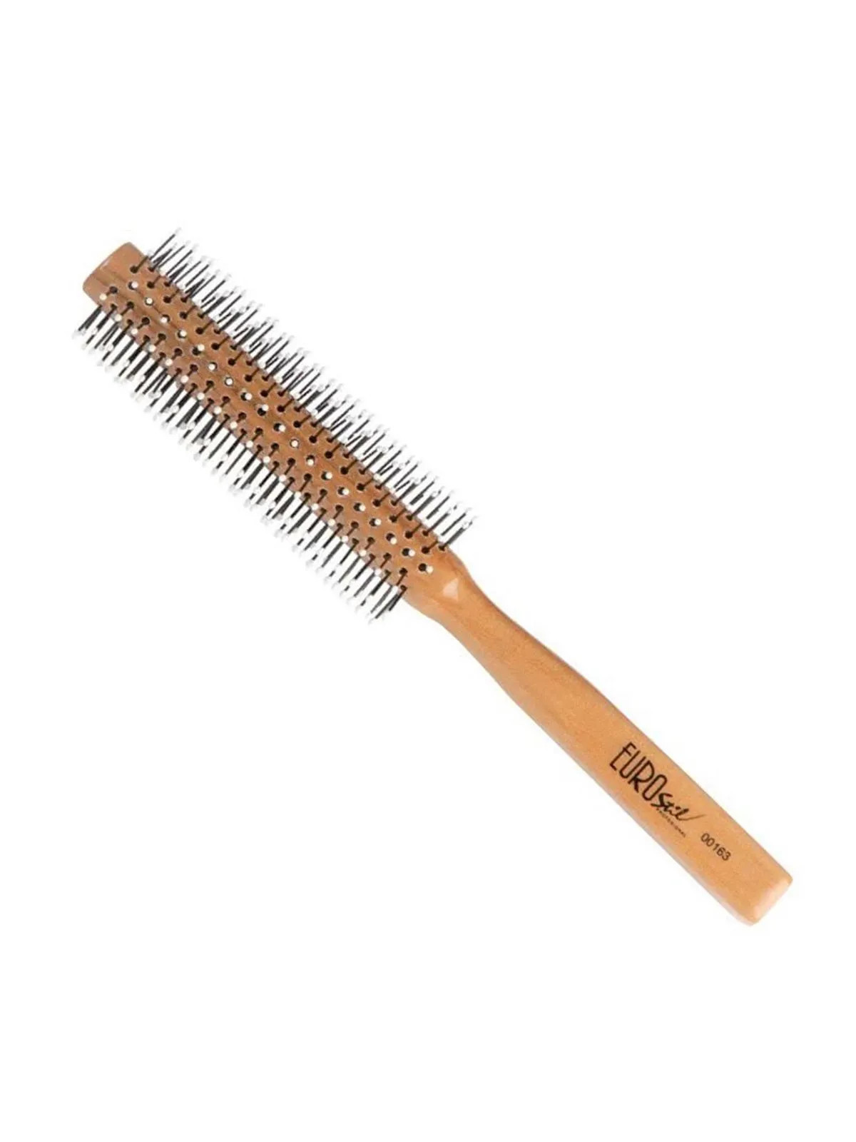 Eurostil Brosse en Bois à Picots Nylon Boule 15mm 1 unité