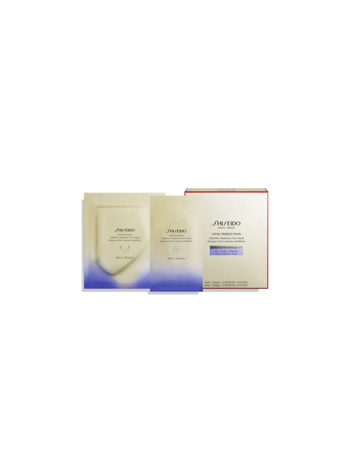 Shiseido Vital Perfection LiftDefine Radiance Face Mask 1 Unité