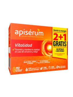 Apisérum Vitaminé 3 x 30 Capsules