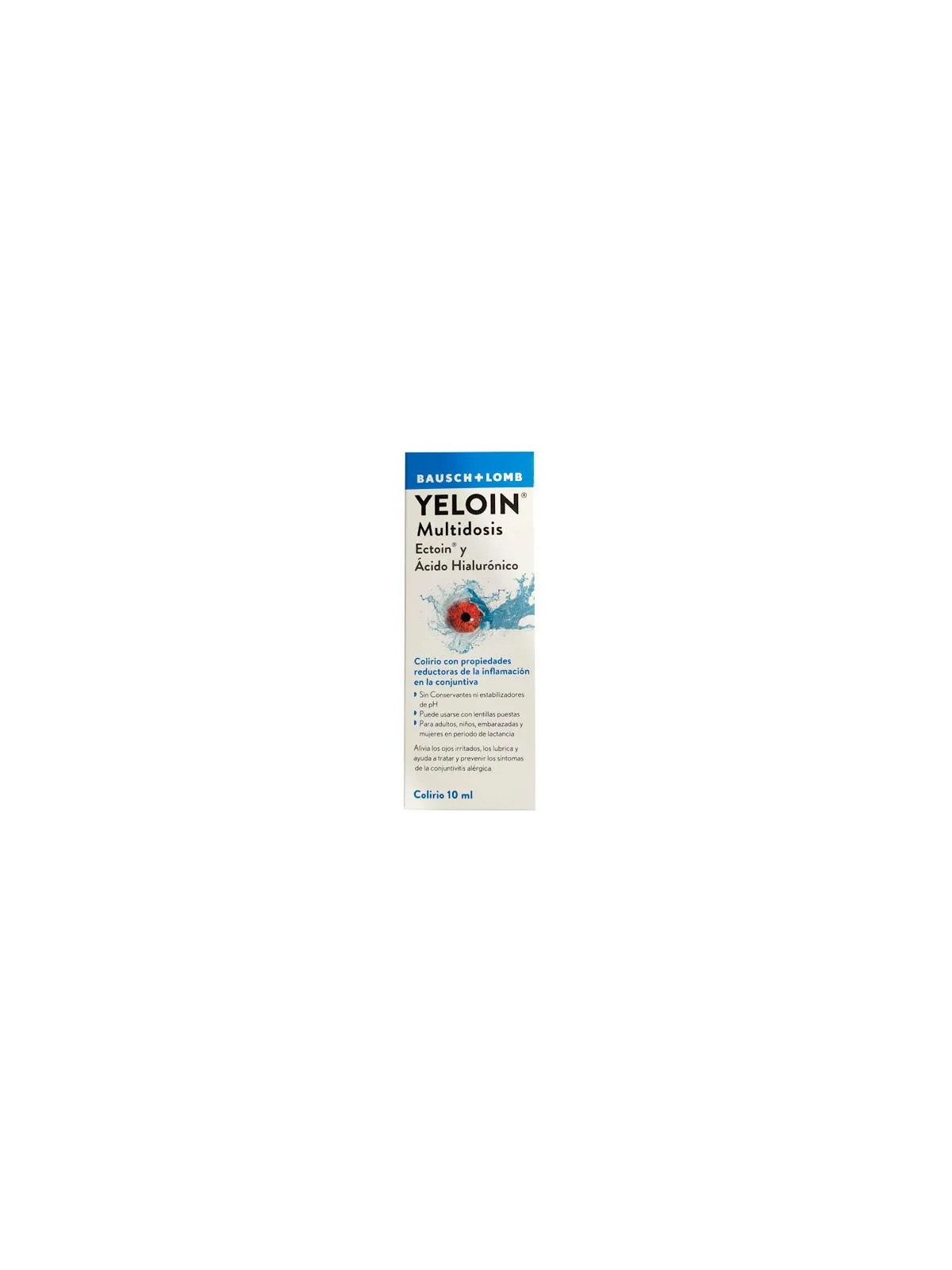 Bausch+Lomb Yeloin Solution Ophtalmique 2% 10ml