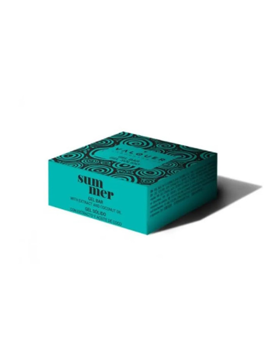 Valquer Gel Douche Solide Huile de Coco d'Été 50g