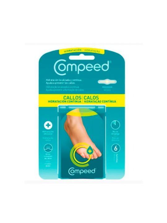 Compeed Callosités Hydratation Continue 6 unités