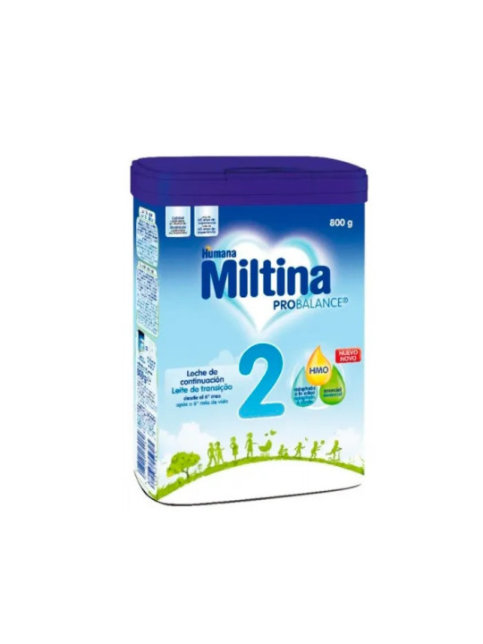 Humana Miltina 2 Probalance Lait de Suite 800g