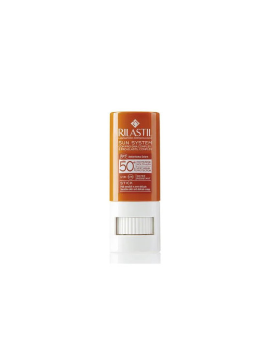 Rilastil Sun System Stick Transparent Zones Sensibles SPF50+ 8,5ml