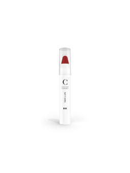 Couleur Caramel Twist & Lips Rouge à Lèvres 407 Glossy Red 1 unité