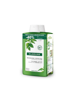 Klorane Duplo Shampooing à l'Ortie 2x400ml