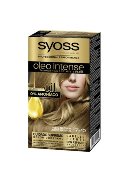 Syoss Oleo Intense Coloration Permanente 7-10 Blond Naturel
