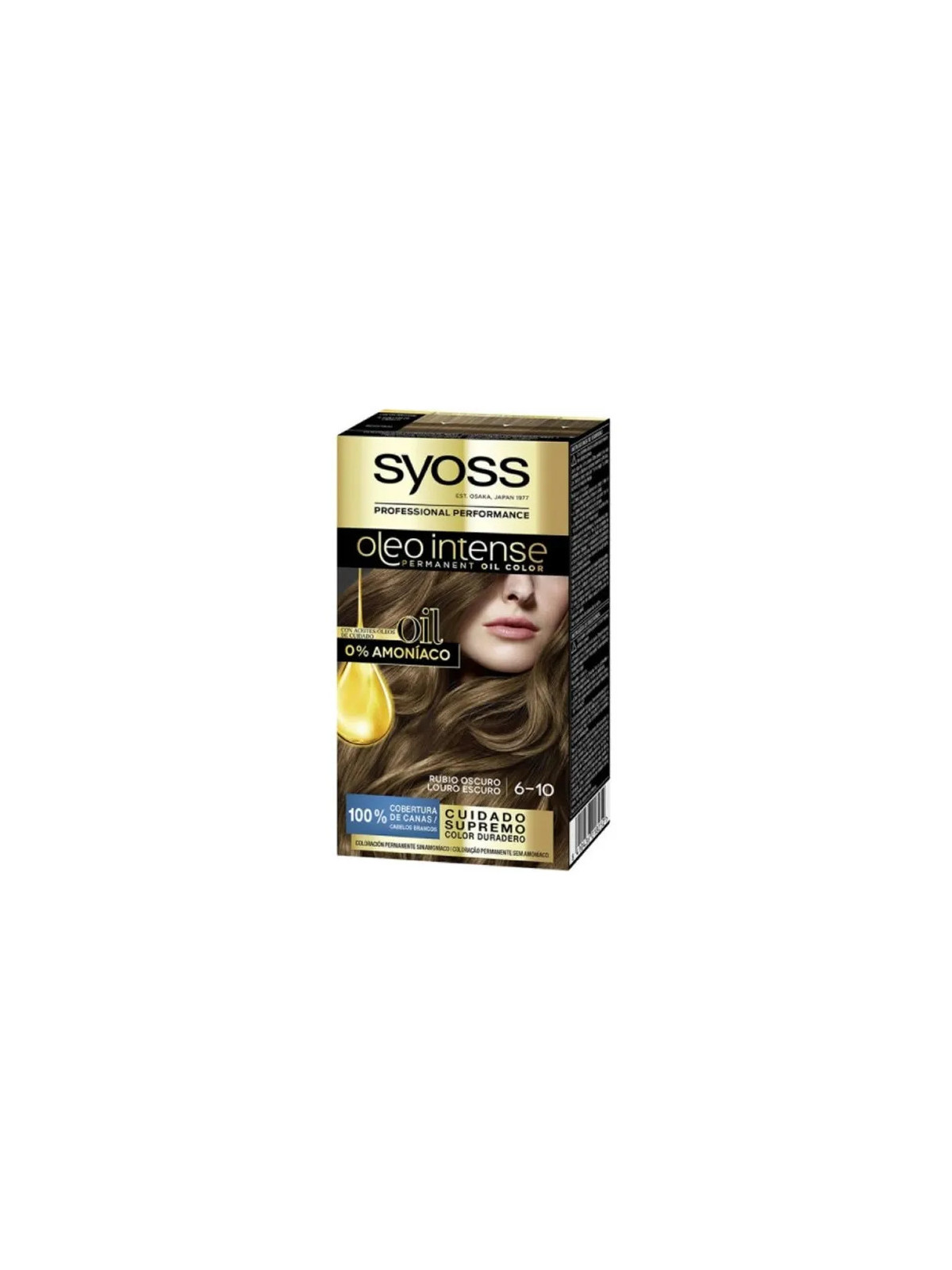 Syoss Oleo Intense Coloration Permanente 6-10 Blond Foncé