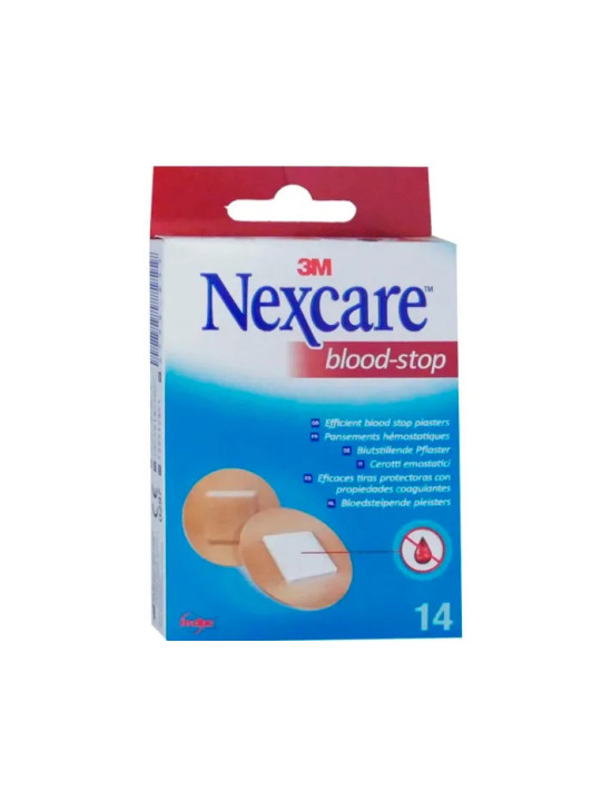 Nexcare Blood Stop Pansements Hémostatiques 14 unités
