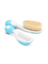 Chicco Brosse et Peigne à Cheveux Naturels Bleus 1U