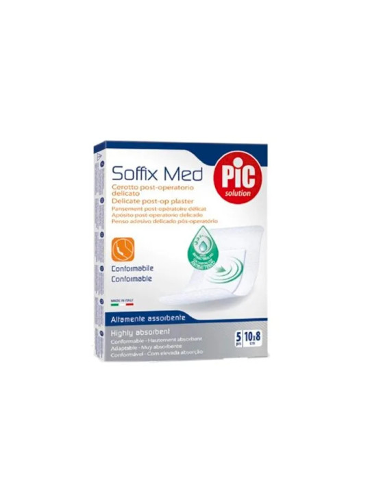 Pic Soffix Med Pansement Stérile 10x8cm 5U