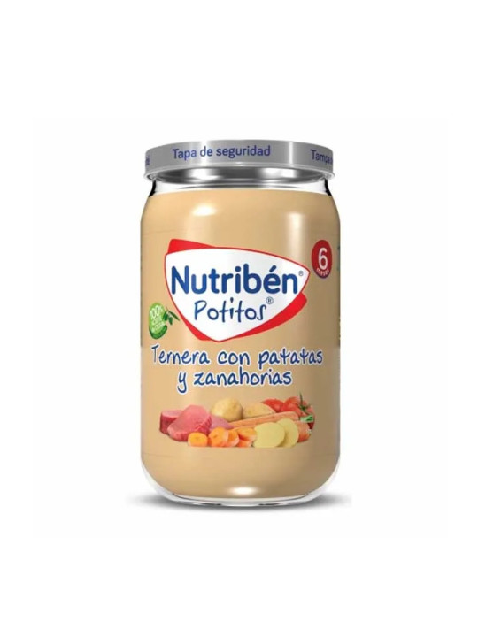 Nutribén Potito Bœuf, Pommes de Terre et Carottes 235g