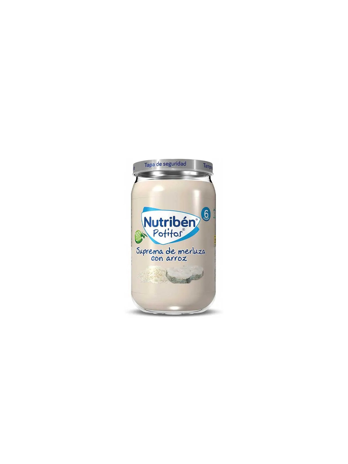 Nutribén Potito Merlu, Pois et Carotte 235g