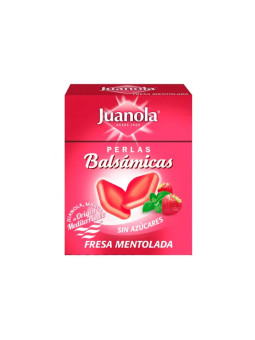 Juanola Perles Balsamiques Mentholées à la Fraise 25g