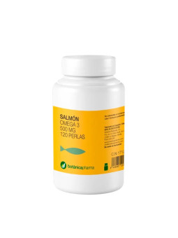Botánicapharma Huile de Saumon Oméga 3 500mg 120 Perles