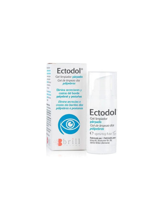 Brill Ectodol Gel Nettoyant pour les Paupières 15ml