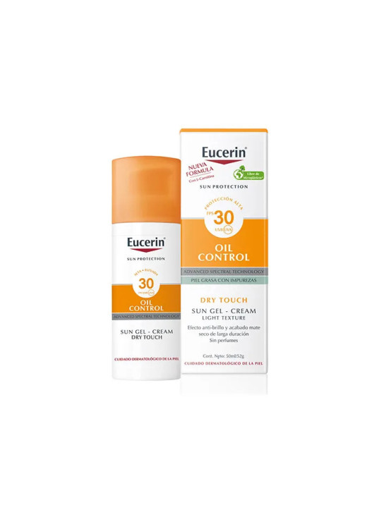 Eucerin Sun Gel-Crème Oil Control Toucher Sec SPF30 50ml