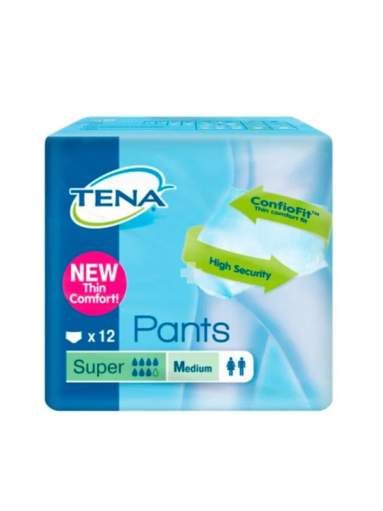 Tena Pants Super Medium 12 Unités